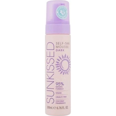 Sunkissed Self-Tan Mousse samoopaľovacia pena Dark 200 ml