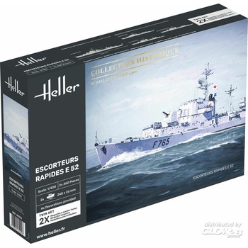 Heller Escorteurs Rapides E 52 1:400