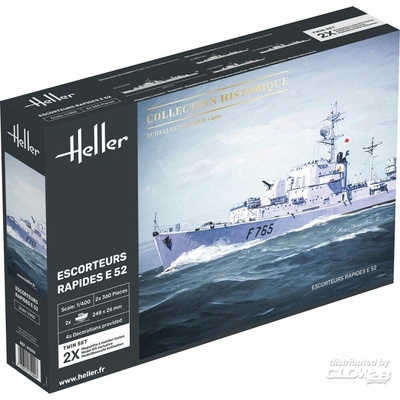 Heller Escorteurs Rapides E 52 1:400