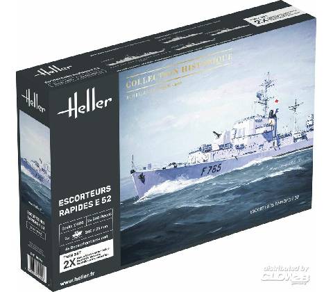 Heller Escorteurs Rapides E 52 1:400