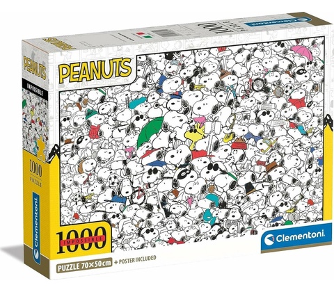 Clementoni Impossible Peanuts 1000 dielov