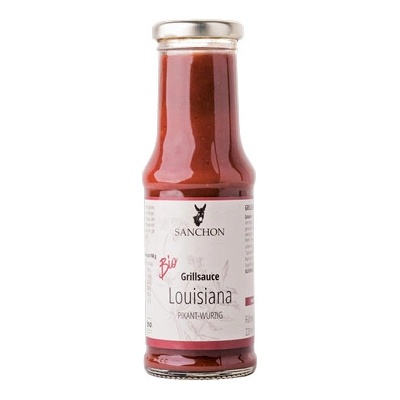 Sanchon bio Grilovací omáčka Louisiana 210 ml