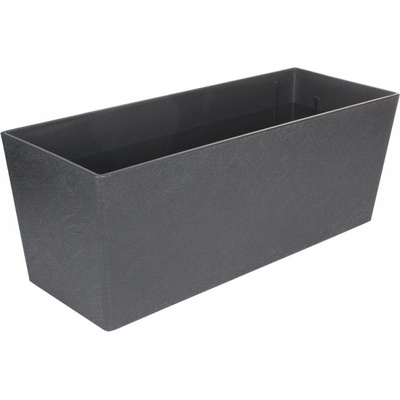 Plastkon Florence Stone dekoratívny kvetináč 75 cm antracitová
