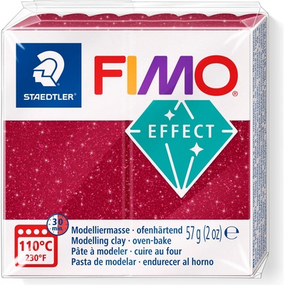 FIMO Полимерна глина Staedtler Fimo Effect, 57g, галактическо червен202 (21896-А-ГАЛ.ЧЕРВЕН)