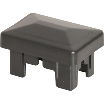 Čepička SUPER PE 60x40 mm, černá