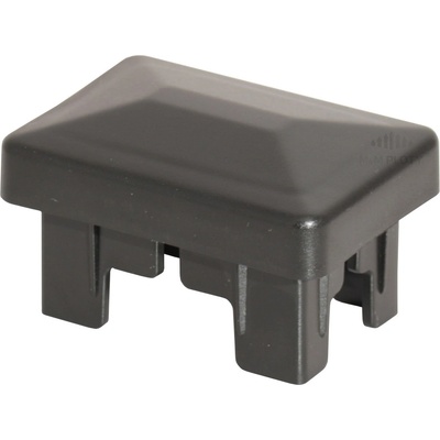 Čepička SUPER PE 60x40 mm, černá