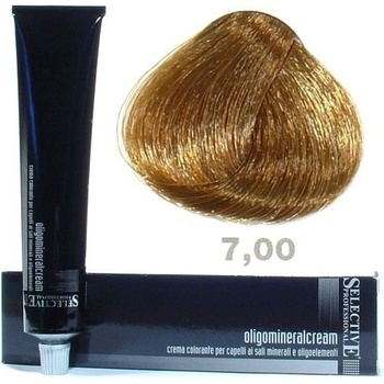 Selective Oligomineral Cream Color ante střední blond 7-00 100 ml