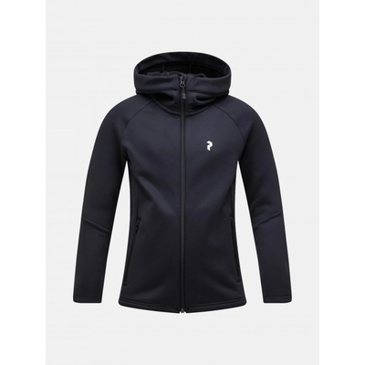 Peak Performance Jr Rider zip Hood black
