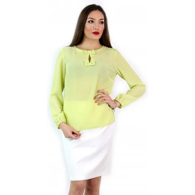 mar. fashion Дамска блуза с дълъг ръкав и папионки (02229-53a-02)