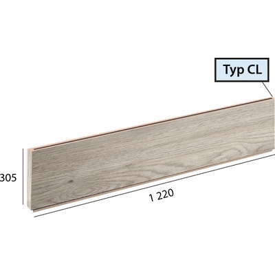 BRASED Ecoline Step CL 9506 Dub bílý polární