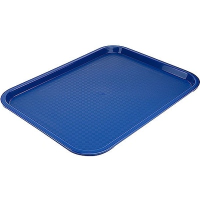 Contacto Tác polypropylenový Fast Food modrý 400x300x20 mm 5353/403 modrá