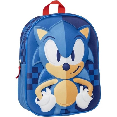 CERDÁ Dětský 3D batoh Ježek Sonic, 2100005110
