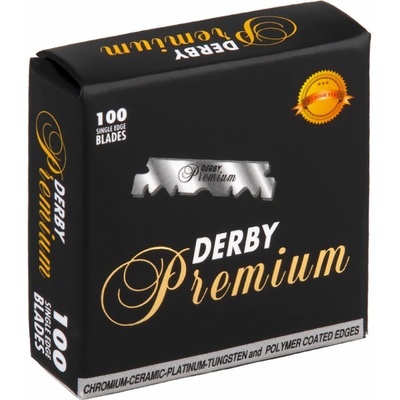 Derby Premium Black žiletky 100 ks