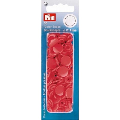 Prym Patentky plastové 12,4 mm, červené