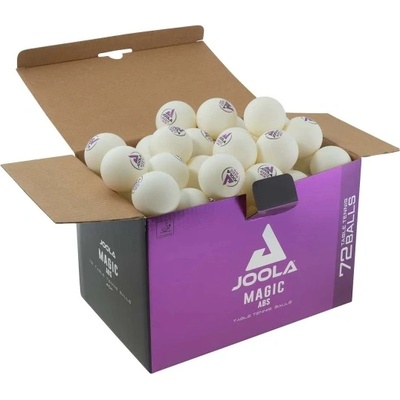 JOOLA Топчета за тенис на маса Joola Magic ABS, 72бр, бели