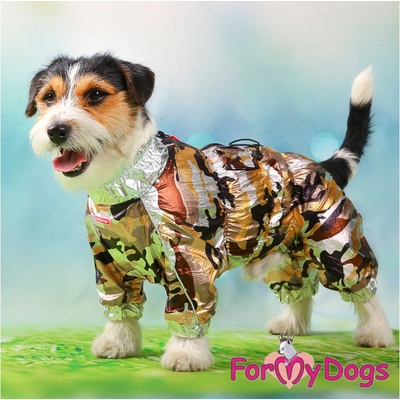 For My Dogs Pláštěnka Camouflage