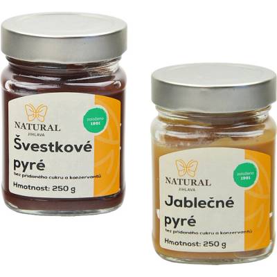 Natural Jihlava Ovocné pyré 250g - Pyré jablkové
