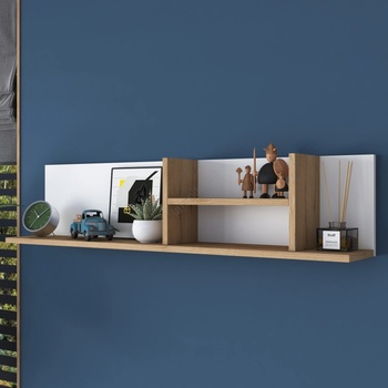 Image 1 of ASIR GROUP Етажерка RANI 120x25 см бежов/бял (AS1733)