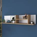 ASIR GROUP Етажерка RANI 120x25 см бежов/бял (AS1733)