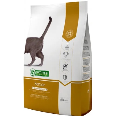 Nature's Protection Nature's Protection CAT - Senior, висококачествена храна за възрастни котки - над 10 години, Литва - 7 кг