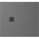 POLYSAN Tre - Душ-тава Neca 100x90 см, матово сива 84306.31 (84306.31)