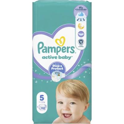 Pampers Active Baby 5 112 ks
