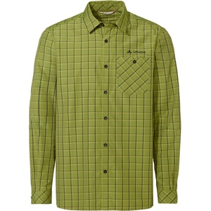Vaude Мъжка риза с копчета Vaude Albsteig L/S Shirt III Shirt - Dark Leaf - размер XL (033-1675-1014)