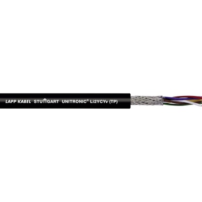 Lapp 31361/1000 datový kabel Li2YCYv (TP) 3 x 2 x 0.5 mm² černá 1000 m