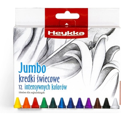 Heykka voskovky Jumbo 12 ks