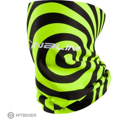 Nalini Winter Collar multifunkčná šatka neon zelená