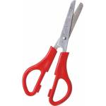 Centrum Ножица Centrum, 13 cm, линийка, с червени дръжки (715)