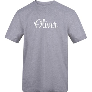 AWD Тениска AWD Unisex Adults Cotton Short Sleeve Relaxed Fit T-Shirt - Heather Grey
