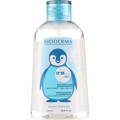 BIODERMA ABCDerm H2O Micellar Water мицеларна вода за деца 1000 мл