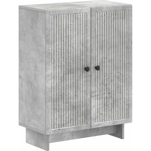 vidaXL Шкаф за баня EDE Бетонно сиво 59, 5 x 31 x 80 см (895958)