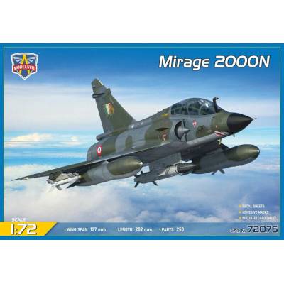 Mirage ModelSvit 2000N with ASMP cruise missile 1:72