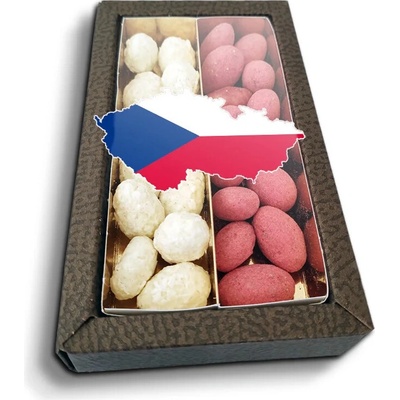 Sablio Mandle v čokoládě Česká vlajka Společně za vítězstvím 2x 80 g