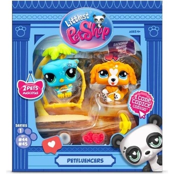 Wiky Little Pet Shop комплект от 2 фигурки Petfluenceri MIX
