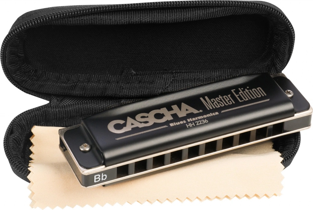 Cascha Master Edition Blues Harmonica Bb