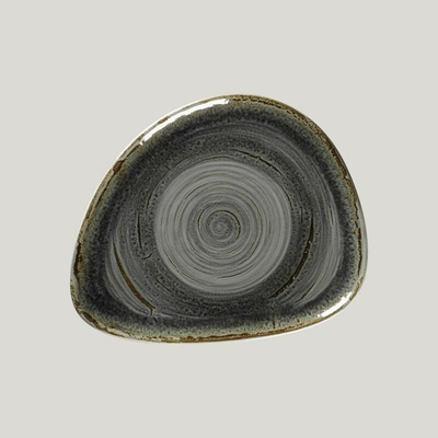 RAK Porcelain Spot talíř mělký 24 x 19,5 cm – olivínový RAK-SPTFLFP24