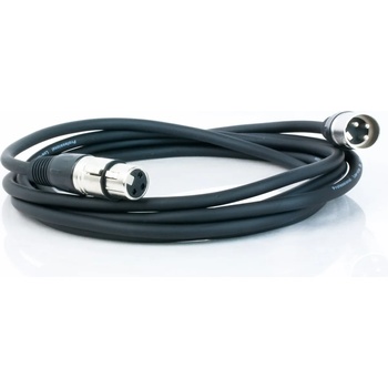 Master Audio Кабел Master Audio - PMC623/3, F-XLR/M-XLR, 3 m, черен (PMC623/3)