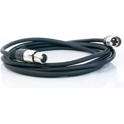 Master Audio Кабел Master Audio - PMC623/3, F-XLR/M-XLR, 3 m, черен (PMC623/3)