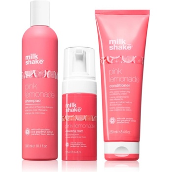Milk Shake Pink Lemonade Set комплект за блонд коса и коса с кичури