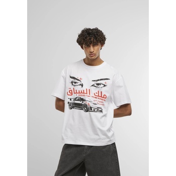 Mister Tee Тениска King Of The Race Oversize Tee white XXLUB-MT3849-00220 - Тъмносив, размер XL