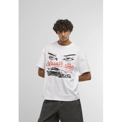Mister Tee Тениска King Of The Race Oversize Tee white XXLUB-MT3849-00220 - Тъмносив, размер XL