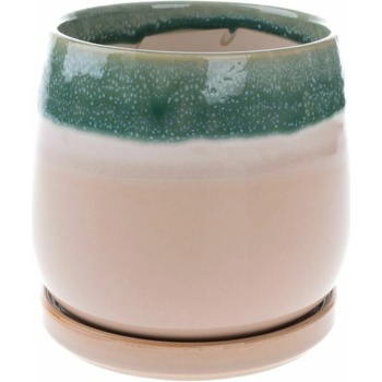 Casa de Engel Керамична саксия с купа, зелена, 0/12 Casa de Engel | Lilav | Home | UNI