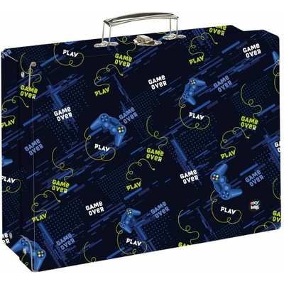 OxyBag Kufrík lamino hranatý A4 OXY NEXT Gamer