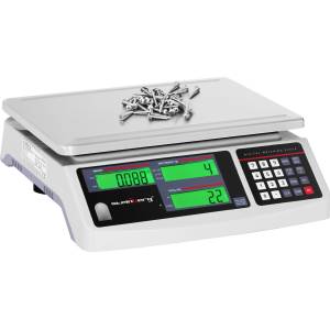 Steinberg Systems Броячна везна - 30 кг / 1 г - 3 LCD дисплея - батерия за 72 часа SBS-PW-301CC (SBS-PW-301CC)
