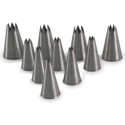 Накрайници за сладкарски изделия Silikomart Bs10S 10 бр (43.097.99.0000)