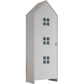 Vipack Бял детски гардероб 58x172x37 cm Casami Bruges - Vipack (CSBR1314)