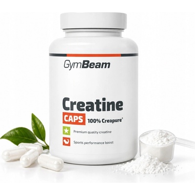 GymBeam Creatine Caps Creapure 120 kapslí